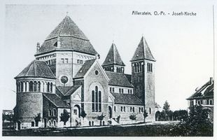 Allenstein, Stadtkreis Allenstein Allenstein, Pfarrkirche St. Josef II Allenstein, Josephi-Kirche