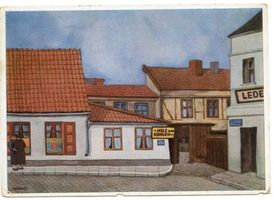 Memel, Stadt, Stadtkreis Memel Memel, In der großen Wasserstraße Мемель, на Большой Вассерштрассе
