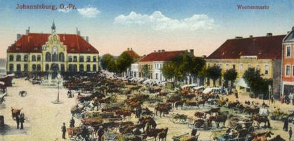 Johannisburg, Kreis Johannisburg Markt