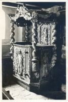 Balga, Kreis Heiligenbeil Balga, Kirche, Beichtstuhl I 