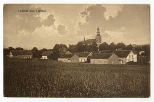Glottau, Kreis Heilsberg Glottau, Ortsansicht 