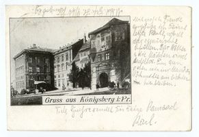 Königsberg (Pr.), Stadtkreis Königsberg Königsberg (Pr.), Schloß (Ostseite) IV Königsberg, Schloß