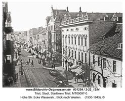 Tilsit, Stadt, Stadtkreis Tilsit Hohe Straße