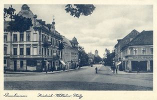 Gumbinnen, Stadt, Kreis Gumbinnen Königsplatz Gumbinnen, Friedrich-Wilhelm-Platz VIII Гумбиннен, площадь Фридриха-Вильгельма, VIII