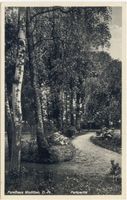 Moditten, Stadtkreis Königsberg Moditten, Forsthaus, Parkpartie Модиттен, лесничий дом, уголок в парке