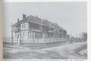 Königsberg (Pr.), Stadtkreis Königsberg Königsberg, Amalienau,   Vierfamilien-Gruppenvilla , Musterwohnhaus Königsberg, Stadtteil Amalienau