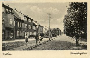 Eydtkau, Kreis Ebenrode Hindenburgstraße (fr. Chausseestraße) Eydtkau, Hindenburgstraße II Эйдткау, Гинденбургштрассе, II