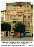 Tilsit, Stadt, Stadtkreis Tilsit Hohe Straße 42