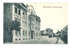 Braunsberg Kr. Braunsberg, Kreis Braunsberg Bahnhofstraße Braunsberg, Bahnhofstraße 