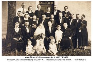 Mensguth Dorf, Kreis Ortelsburg  