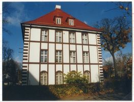 Lötzen, Stadt, Kreis Lötzen Wilhelmstraße Lötzen, Wilhelmstraße, Behördenhaus gegenüber Kreishaus 
