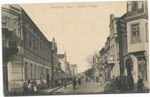 Willenberg Kr. Ortelsburg, Stadt, Kreis Ortelsburg Willenberg Kr. Ortelsburg, Kirchenstraße I 