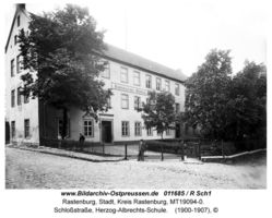 Rastenburg, Stadt, Kreis Rastenburg Schloßstraße