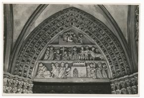 Marienburg, Westpr., Kreis Marienburg Marienburg i. Westpr., Die Marienburg, Torbogen der St. Annen Kapelle Мариенбург в Западной Пруссии, замок Мариенбург, арка ворот капеллы святой Анны