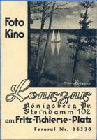 Königsberg (Pr.), Stadtkreis Königsberg Steindamm 102 Königsberg (Pr.), Steindamm,  Fotohaus Loerzer am Fritz-Tschierse-Platz - Werbung 