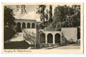 Königsberg (Pr.), Stadtkreis Königsberg Königsberg (Pr.), Schloßteichkaskaden Königsberg, Schloßteich