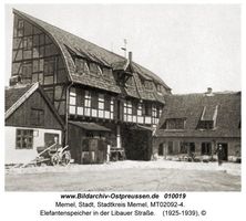 Memel, Stadt, Stadtkreis Memel Hermann-Göring-Straße (fr. Libauer Straße)