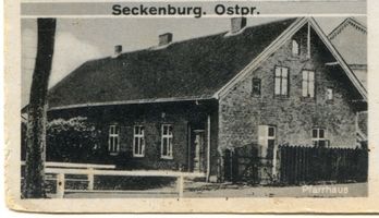 Seckenburg, Kreis Elchniederung Seckenburg, Pfarrhaus II 