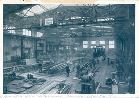 Königsberg (Pr.), Stadtkreis Königsberg Königsberg, Firma Leopold Steinfurt, Waggonfabrik, Montagehalle Königsberg, Außenhafen (bis zum Hauptzollamt)