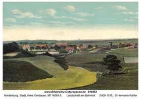 Nordenburg, Stadt, Kreis Gerdauen  