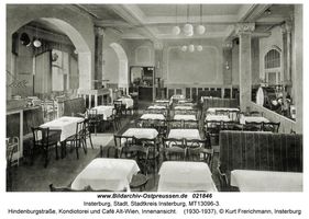 Insterburg, Stadt, Stadtkreis Insterburg Hindenburgstraße (fr. Goldaper Straße֨枆蟬뚶ße)