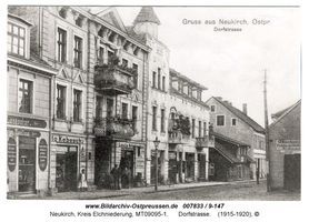 Neukirch, Ort, Kreis Elchniederung Hauptstraße