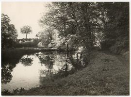 Glaubitten, Kreis Rastenburg Glaubitten, Gut, Teich 