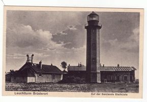 Brüsterort, Kreis Samland Brüsterort, Leuchtturm, Auf Samlands Steilküste 