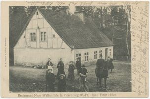 Riesenburg, Kreis Rosenberg Riesenburg, Gaststätte Neue Walkmühle 