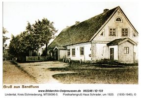Lindental, Kreis Elchniederung  Elchniederung, Handel und Gewerbe