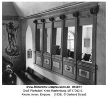 Groß Wolfsdorf, Kreis Rastenburg 