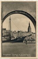 Elbing, Stadt, Stadtkreis Elbing Elbing, Durchblick von der Speicherinsel Elbing, Kirchen