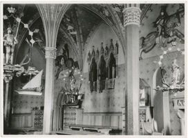 Marienburg, Westpr., Kreis Marienburg Marienburg i. Westpr., Herrenstube im Konvents-Remter IV Marienburg, Schloß, Innenräume