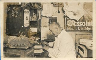 Rauschen Kr. Samland, Kreis Samland Rauschen Kr. Samland, Geschäftshaus Pfeiffer, Büro Раушен, Самландский уезд, торговый дом Пфайффера, контора