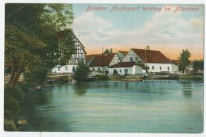 Wadang, Kreis Allenstein Wadang, beliebter Ausflugsort Ваданг, популярное место для прогулок