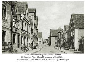 Mohrungen, Stadt, Kreis Mohrungen  