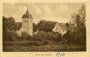 Gedwangen, Kreis Neidenburg Jedwabno, Kirche 