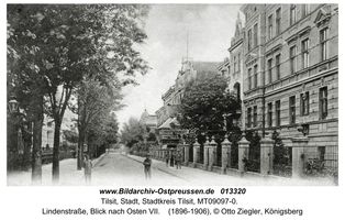 Tilsit, Stadt, Stadtkreis Tilsit Lindenstraße