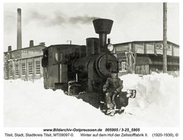 Tilsit, Stadt, Stadtkreis Tilsit   Tilsit, Winter