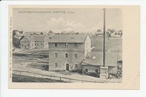 Kiwitten, Kreis Heilsberg Kiwitten, Dampf - Mahl - Schneidemühle 