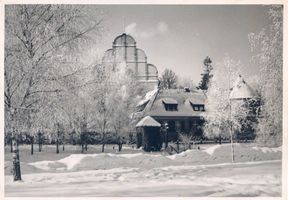 Lötzen, Stadt, Kreis Lötzen Lötzen, Das Schloß im Winter II Lötzen, Schloß