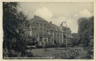 Wildenau (Ostpr.), Kreis Ortelsburg Jablonken Kr. Ortelsburg, Grenzlandschule Яблонкен, уезд Ортельсбург, приграничная школа