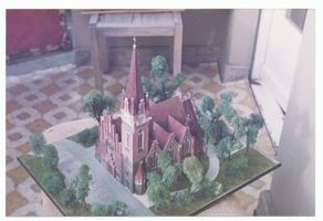 Tilsit, Stadt, Stadtkreis Tilsit Tilsit, Kreuzkirche, Modell 