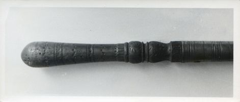 Marienwerder, Stadt, Kreis Marienwerder Marienwerder, Museum, Peitschengriff Alltagskunst und Gebrauchsgegenstände in Ostpreußen