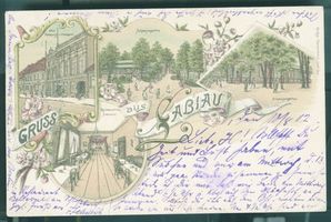 Labiau, Kreis Labiau Labiau, Hotel Kronprinz, Schweizergarten, Restauration Labiau, nicht verortete Bildmotive