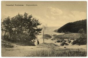 Neukuhren, Kreis Samland Neukuhren, Strand an der Pracher Schlucht IV 