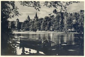 Königsberg (Pr.), Stadtkreis Königsberg Königsberg (Pr.), Schloßteich mit Schloß VIII Кёнигсберг (Пр.), Замковый пруд с Замком, VIII