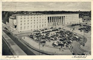 Königsberg (Pr.), Stadtkreis Königsberg Adolf-Hitler-Platz Königsberg (Pr.), Nordbahnhof XVII Кёнигсберг (Пр.), Северный вокзал, XVII
