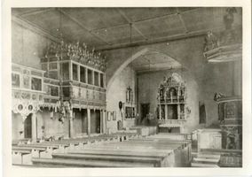 Rosenberg (Westpr.), Kreis Rosenberg Rosenberg (Westpr.), Kirche, Innenansicht 