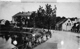 Insterburg, Stadt, Stadtkreis Insterburg Pregelstraße Insterburg, Pregelstraße mit Promenade 